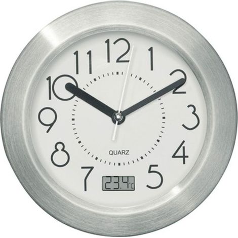 Horloge de salle de bain à quartz Mebus 41964