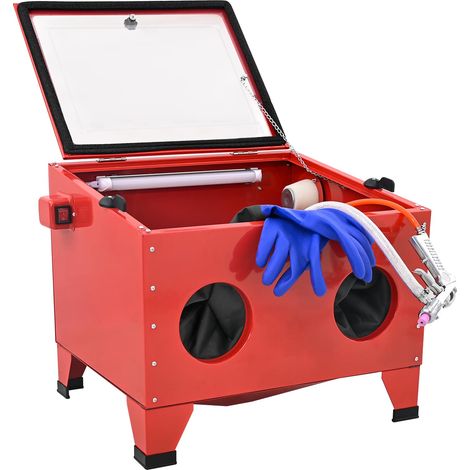 vidaXL Cabina di Sabbiatura 94,8 L 125 PSI Acciaio laminato a freddo (1/5)