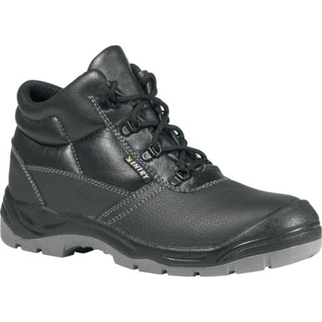 Stivali di sicurezza Pollux Gr. 40 pelle nera S3 SRC EN20345 (1/2)