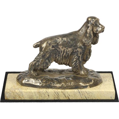 Cocker Spaniel Inglese - statuetta di cane, figurina di sagoma di cane, trofeo per una mostra canina di Art-Dog (1/5)