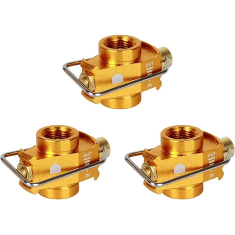 3X camping gaz économiseur Plus gaz Converter Shifter recharge plat réservoir conversion adaptateur camping gaz (1/4)