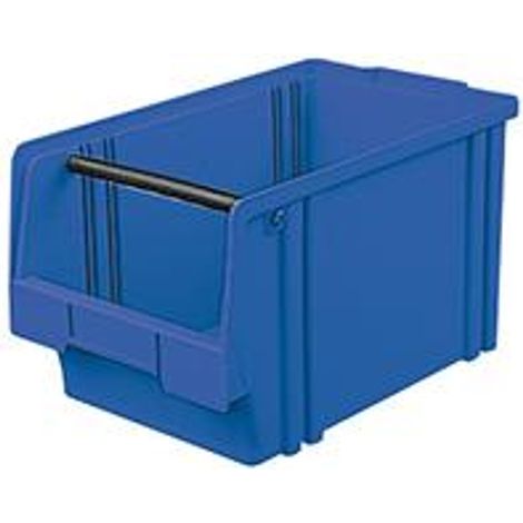 LA-KA-PE Sichtlagerkasten LK 2A blau 350/300x200x200 mm (1/2)