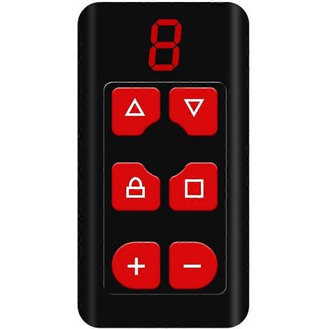 Télécommande multifréquence 8 canaux pour portail, porte sectionnelle, porte de garage, porte électrique (copie de télécommande C) (1/5)
