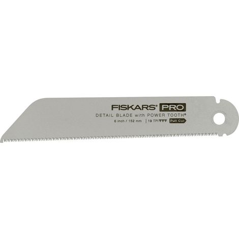 Fiskars 1062942 Fiskars Pro Power Tooth™ Ersatz-Zugsägeblatt (15 cm, 19 TPI)