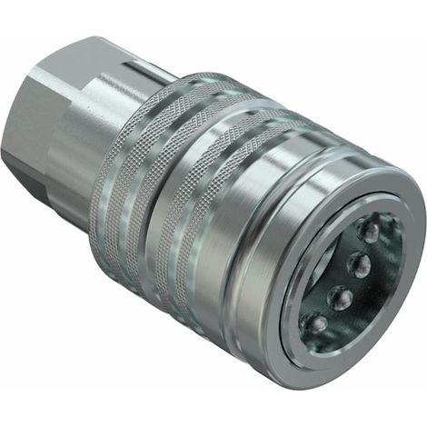 Innesto Rapido Valvola Femmina Push-Pull 1/2" NPT Faster