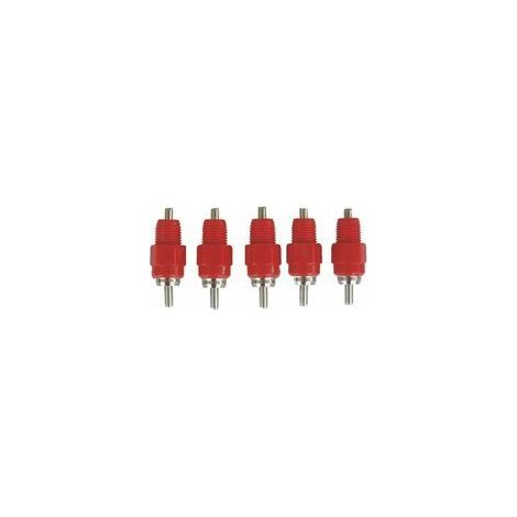 Water Nipple Chicken Feeder Poultry Supplies Chicken Screw Style, 5PCS (1/5)