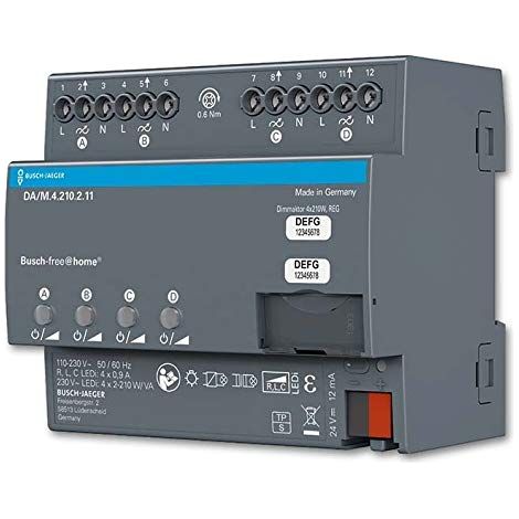 Abb DIMMAKTOR regulador universal negro para iluminación