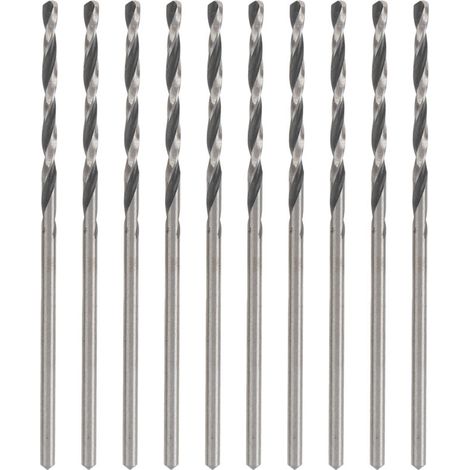 10 punte da trapano a gambo dritto elicoidale per la creazione di gioielli, perline, utensili per foratura, 1,6 mm