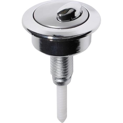 Bouton Poussoir Double Chasse D'eau WC Bouton de Toilette Compatible avec Twyford Siamp Optima49 CF1003CP (1/5)