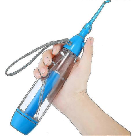 Tonsil Stone Remover Dentaire Jet D’eau Fil dentaire Type de pompe manuelle Irrigateur à basse pression Oral Pic d’eau Disassemblea05 (1/4)