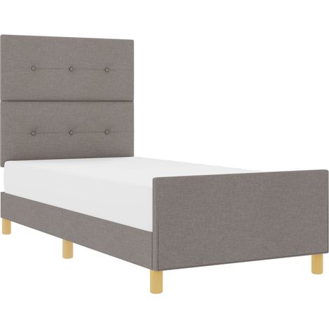 Maison Exclusive - Struttura del letto con testiera Talpa 80 x 200 cm Tessuto