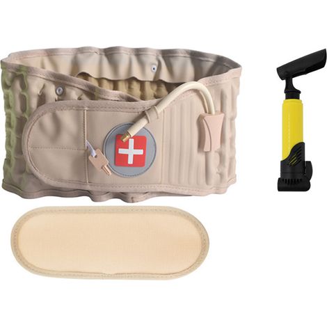 Aufblasbares Wirbelsäulen Dekompression Lendenwirbelsäule Lower Back Belt Brace,Rückenbandage (1/5)