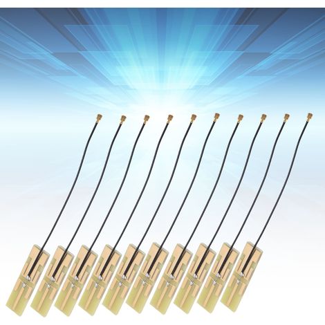 NZ-2.4G/5.8G-PCB-002 Gelbe Dualband-Leiterplattenantenne mit integriertem 2,4-GHz-/5-GHz-/5,8-GHz-WLAN/Bluetooth-Modul, Leiterplattenantenne mit hoher Verstärkung (1/5)
