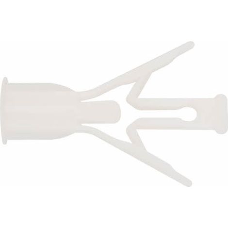 Index – Cheville pour briques creuses et plaques de plâtre – Nylon 10 x 40 – Boite de 100 unités – Charge maximale 20kg