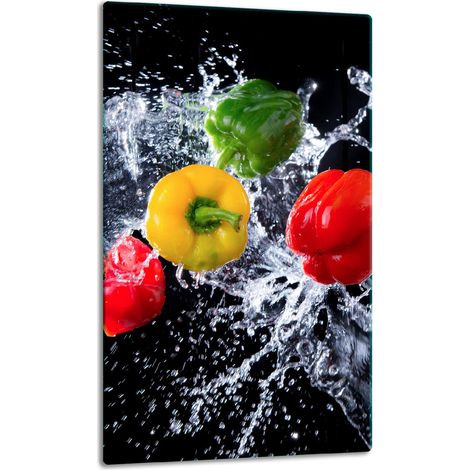 Glasplatte, Tischplatte, 30x52, Pfeffer (1/5)