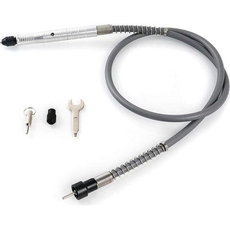 Arbre Flexible, Arbre Flexible Perceuse Axe 3.2mm / 1/8" pour Rallonger et Atteindre Adaptateur à Arbre Longueur pour Outil Multifonction Rotatif (1/5)