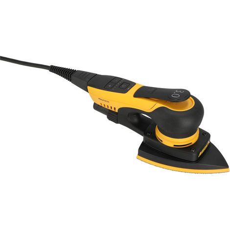 Mirka – Ponceuse triangulaire électrique 100 x 152 mm – Excentricité 3 mm – Moteur sans charbons – Pour ponçage précis et efficace