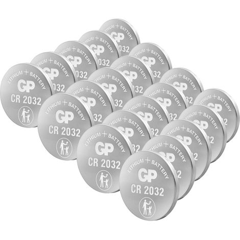 GP Knopfzelle CR2032 3 V 20 St. Lithium GPCR2032STD841C20 (1/5)