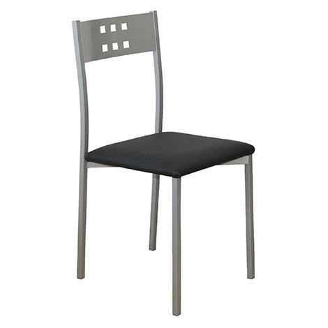 Pack sillas Xara Sillas: 4 Sillas - Color: Asiento Negro (1/4)