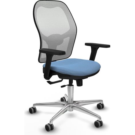 Chaise piqueras y crespo Jorquera noir mousse 65 mm roues (1/2)
