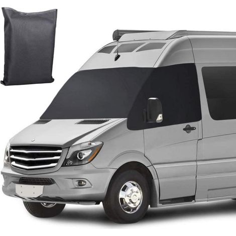 Windschutzscheibenabdeckung für Mercedes Sprinter 2019-2025, faltbar, wetterfest (1/5)