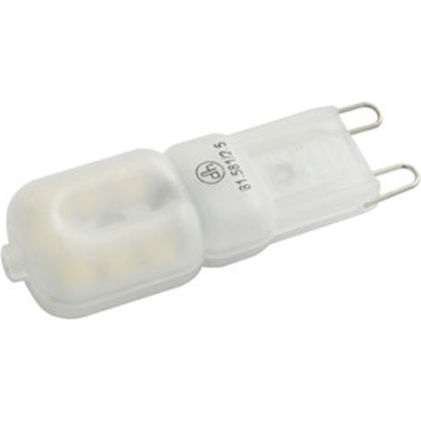 LED-Lampe Electro DH, Sockel G9, Farbe warmweiß, 3200 K, 200 Lumen, 2,5 Watt Leistung, 81,581/2,5/CAL