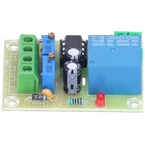 XH M601 12V Automatisches Ladegerät, Ladesteuerplatine für Solarmodule und Heimladegeräte, Spannungsregler, Energiemanagementmodul (1/5)