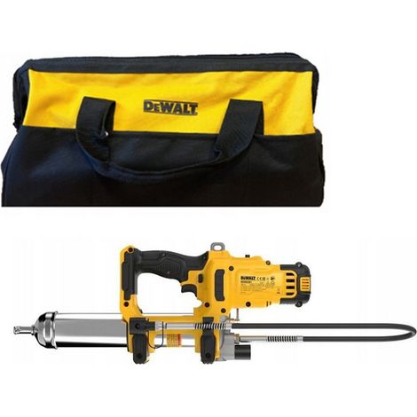 Presse à graisse sans fil DeWALT DCGG581N-XJ 18V XR 690bar CORPS sac