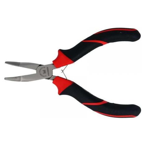 Pinza per elettronica becchi semitondi curvi
