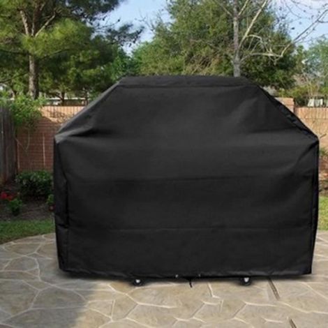 Housse Barbecue Housse Bâche Couverture BBQ Protection Étanche Anti Poussière Anti Pluie 210D Oxford Tissu 100x60x150CM (1/4)