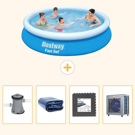 Bestway Bestway Fast Set Ronde - 366x76 cm - 5-pièces  S190 (1/5)