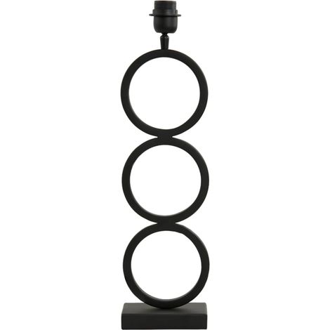 Light & Living - tischlampe - Stelios - schwarz - metall -