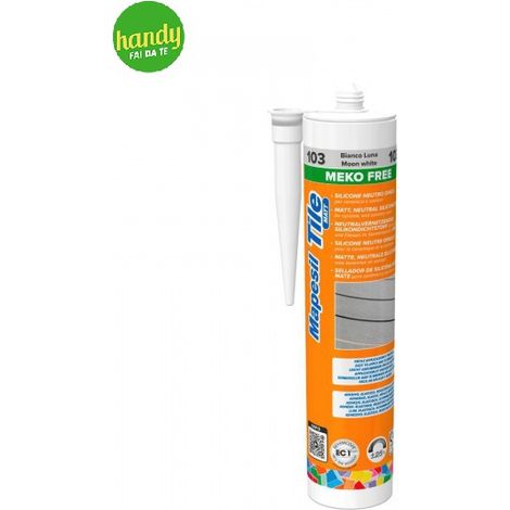 Silicone Mapei Mapesil Tile Matt 103 Antimuffa 300 ml (1/2)