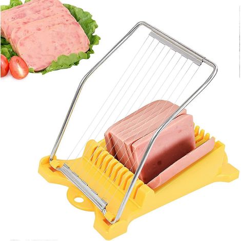 Coupe-œufs multifonctionnel en fil d'acier inoxydable 8,7 x 4,9 x 2,0 pouces (1/5)