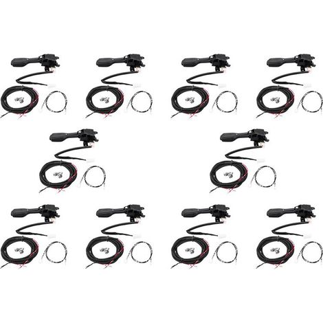 10 interrupteurs de commande automobile et faisceaux de câbles adaptés aux Camry, Prius, Land Rover RAV4 et Hilux (84632-34011) (1/3)