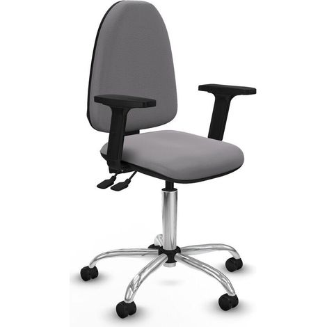 Piqueras y Crespo Aýna Asincro Silla de oficina gris moderno
