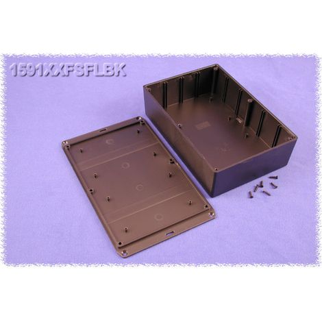 Hammond Electronics 1591XXGSFLBK Universal-Gehäuse 121 x 94 x 34 ABS Schwarz 1 St.