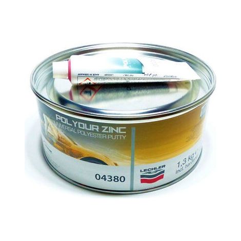 LECHLER 04380 POLYDUR ZINC STUCCO IN PADELLA 1,3 KG