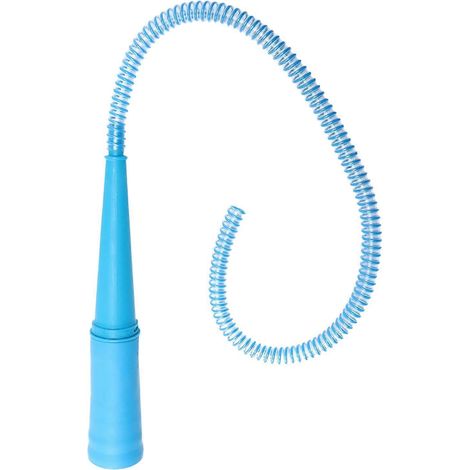 Tuyau d'extension pour le nettoyage de votre machine à laver (1 pièce) - Aspirateur-114x6cm-Blue (1/3)