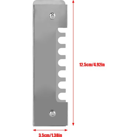 Ausbruchsichere Eingangstür für Bienenstöcke – 5 Stück, massives Metall, 12,5 x 3,5 cm (1/5)