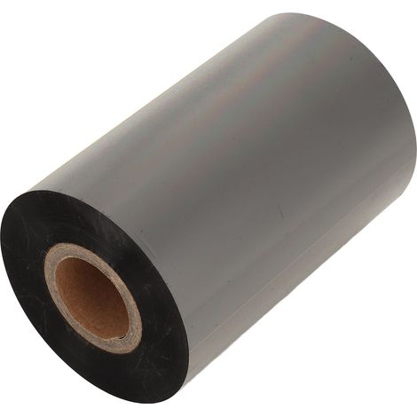 Schwarzes Thermotransfer-Etikettenband, antistatisches Wachs, Barcode für Industriedrucker (1/5)