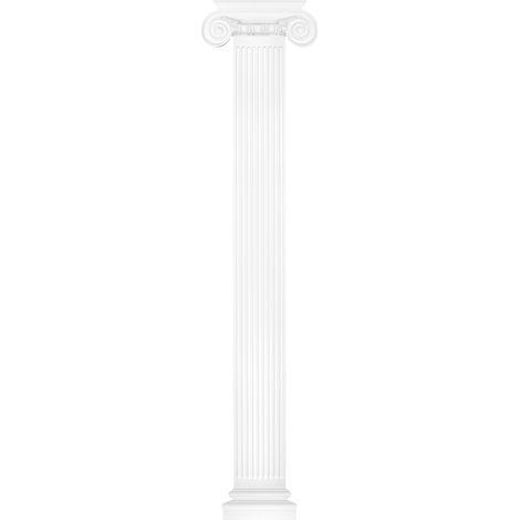 Pilaster 250x30mm Wandreliefe Stuckdekor aus PU - stoßfest Perfect D1518: Komplettset 1