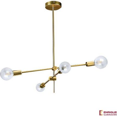 Lampara modelo JERUSALEN bronce de 4l FABRILAMP (1/3)