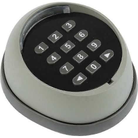 Drahtloses Zutrittskontrollsystem mit Metalltastatur, 433-MHz-Scrollcode-Tastatur, geeignet für die Garagentor-Zutrittskontrolle [HK] (1/5)