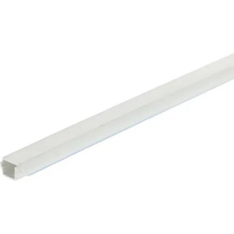 IluminaShop - Mini Canaleta Electrica Adhesiva para Mecanismos 12x07 (2 Metros)