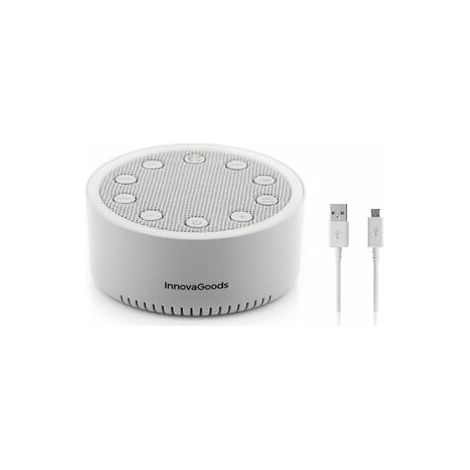 Sleep Aid for Adults and Babies White Noise Machine with 6 Soothing Sounds 2 Light Modes Timer Portable