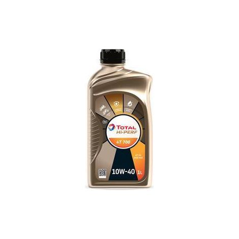 OLIO LUBRIFICANTE TOTAL HI-PERF 4T 700 10W40 1 L