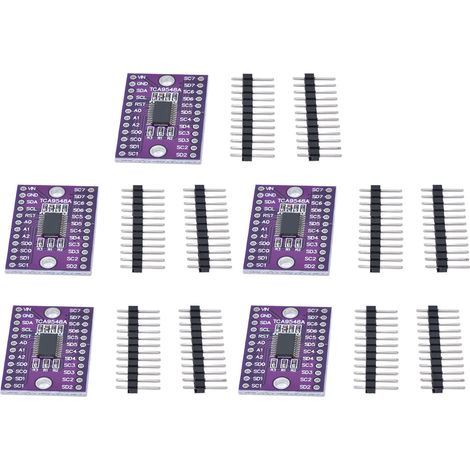 Kit de 5 cartes de développement TCA9548A (module d'extension I2C 1 à 8 canaux) pour projets DIY (1/5)