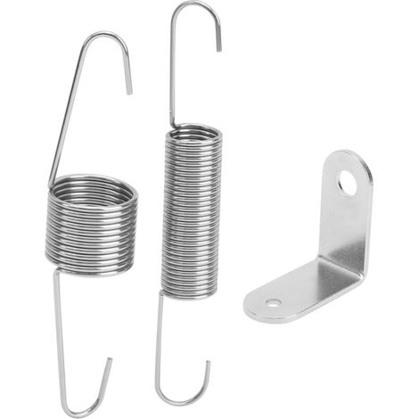 Support de Ressort de Rappel D'accélérateur, Kit de Double Ressorts en Acier Inoxydable chromé pour Moteurs Chevy. (1/5)