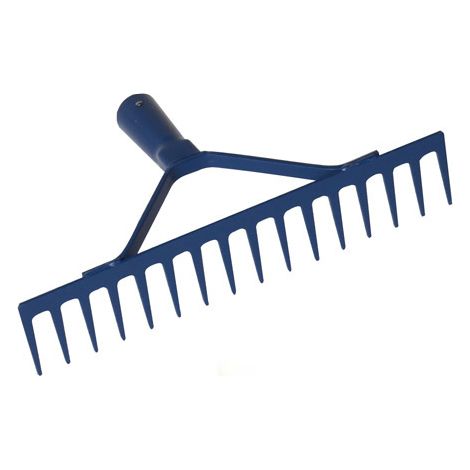 OUTILS PERRIN Râteau d'entreprise 16 dents sans manche (1/2)